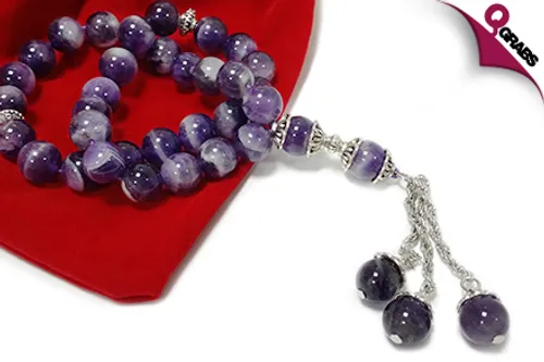 From QR99, Praise with Gemstone OR Freshwater Pearl Prayer Beads - Choose from 9 Bead Types! (Up to QR350 Value)